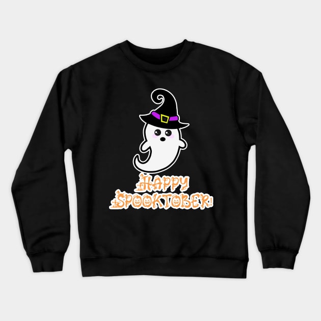 Happy Spooktober! Crewneck Sweatshirt by thearkhive